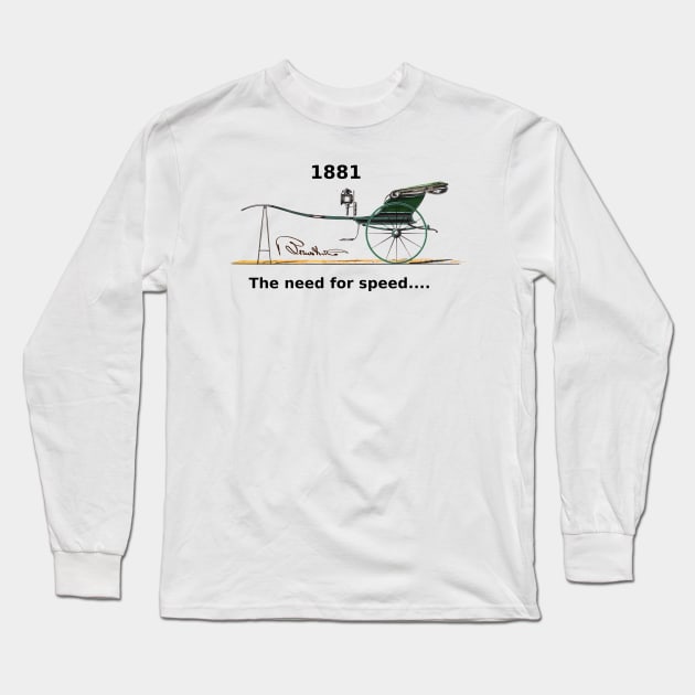 The Need for Speed Long Sleeve T-Shirt by Artimaeus